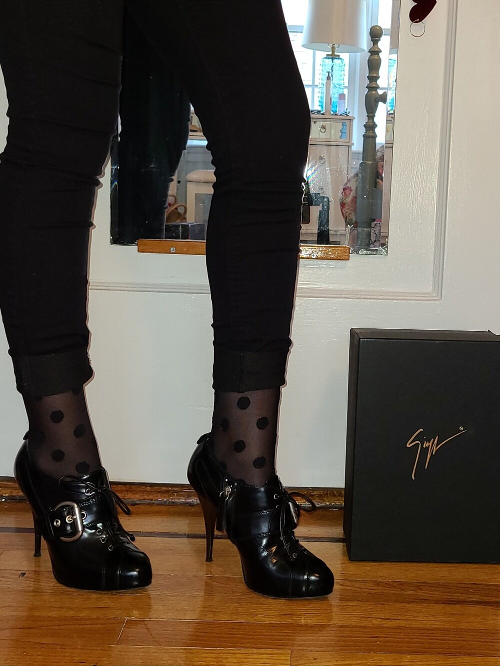 Vintage Giuseppe Zanotti Leather Booties - Black. EU37.5 - Picture 2 of 12